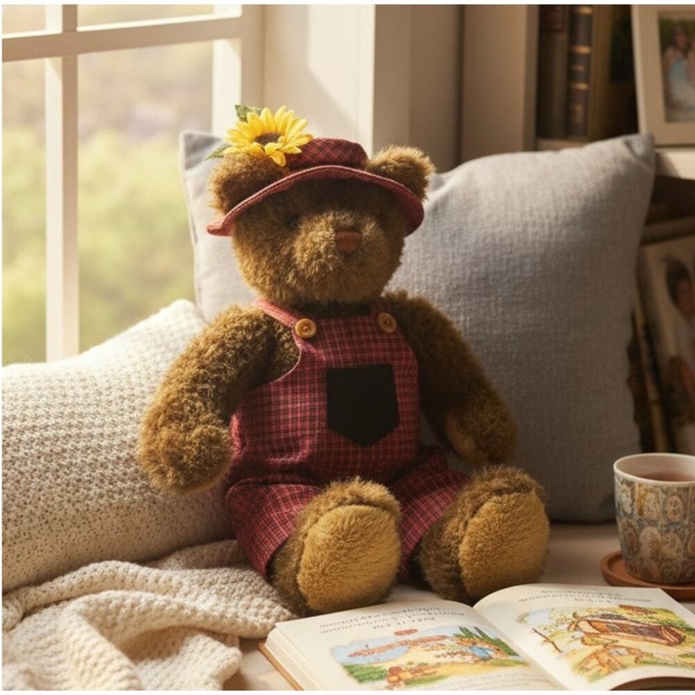 Gund Bear Tales Classic Collection Teddy Bear Plush 15 Inch Brown Stuffed Animal